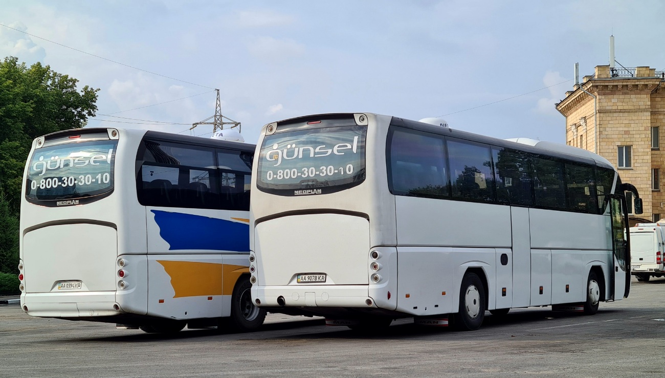 Киев, Neoplan P21 N2216SHD Tourliner SHD № AA 9078 KA; Киев, Neoplan P21 N2216SHD Tourliner SHD № AA 0394 KP