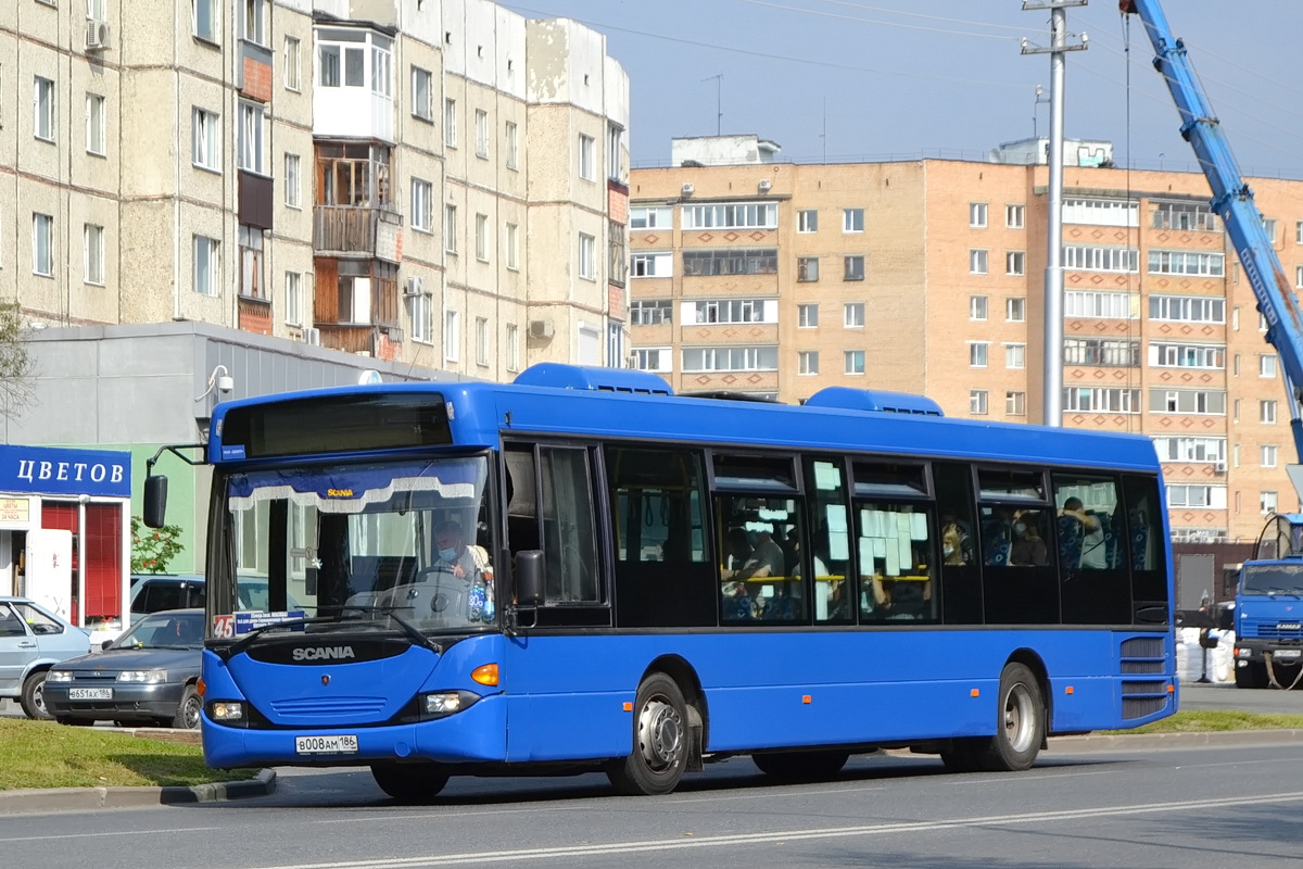 Ханты-Мансийский АО, Scania OmniLink I (Скания-Питер) № В 008 АМ 186