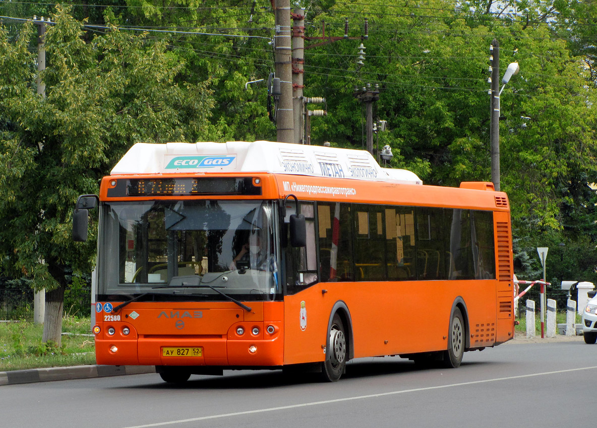 Нижегородская область, ЛиАЗ-5292.67 (CNG) № 22580