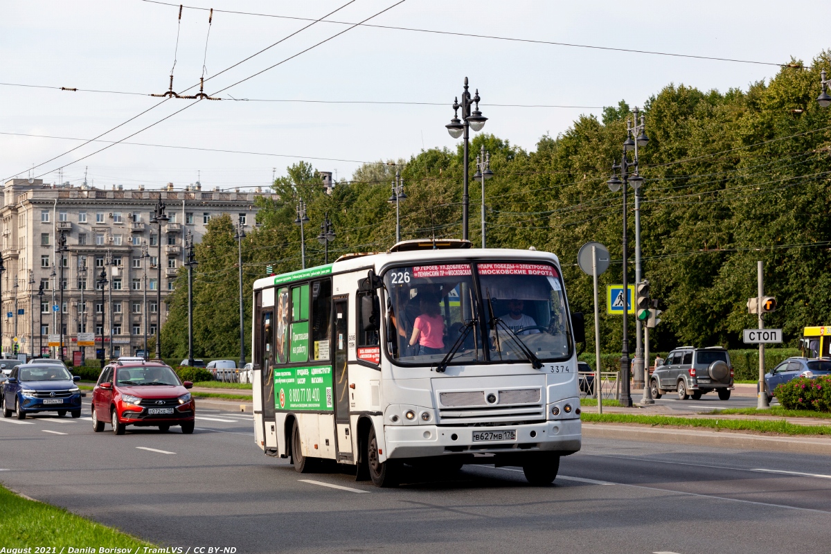 Санкт-Петербург, ПАЗ-320402-05 № n374