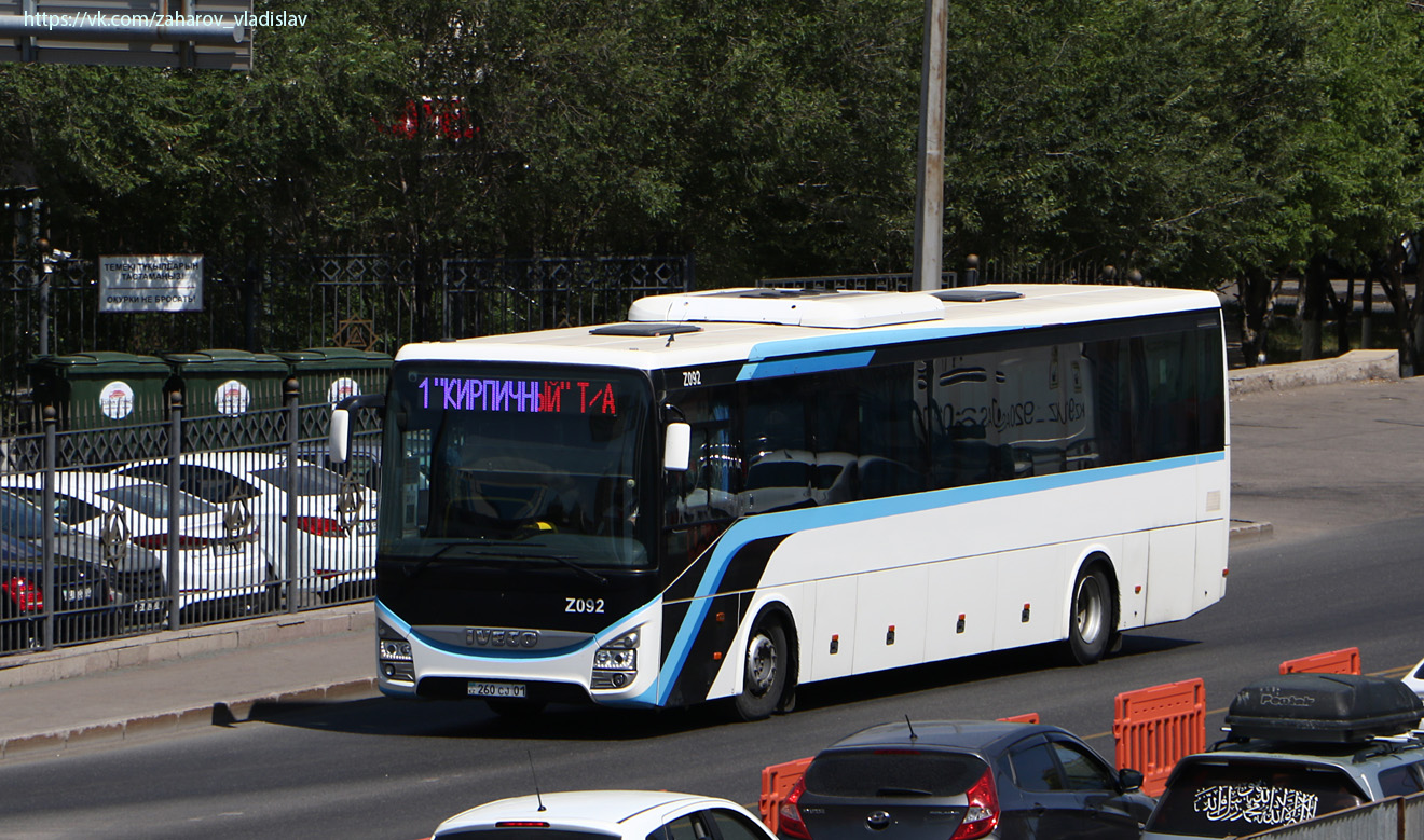 Astana, IVECO Crossway LINE 13M (SaryarkaAvtoProm) Nr Z092