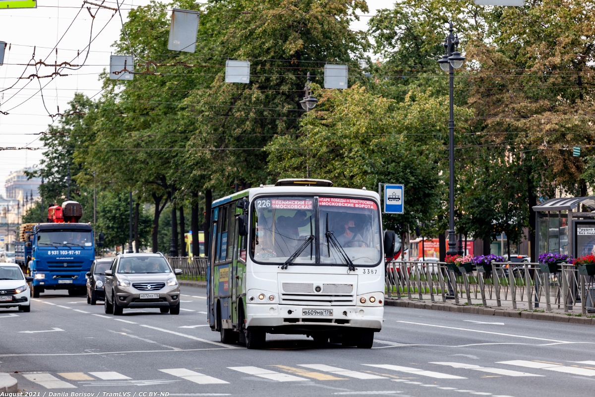 Санкт-Петербург, ПАЗ-320402-05 № n387