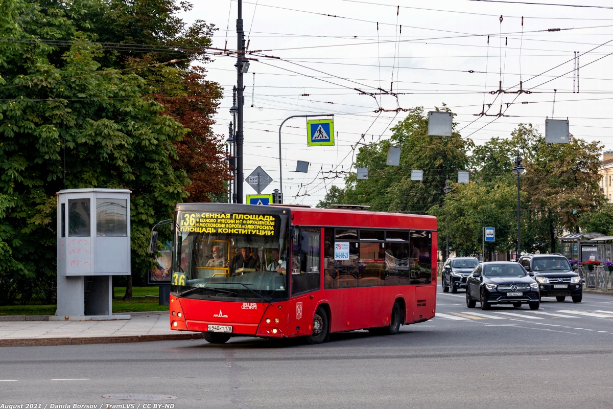 Санкт-Петербург, МАЗ-206.067 № В 940 КТ 178