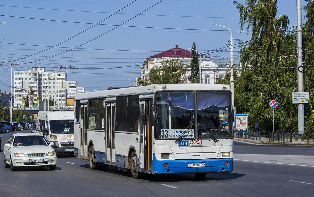 Omsk region, NefAZ-5299-20-15 # 214