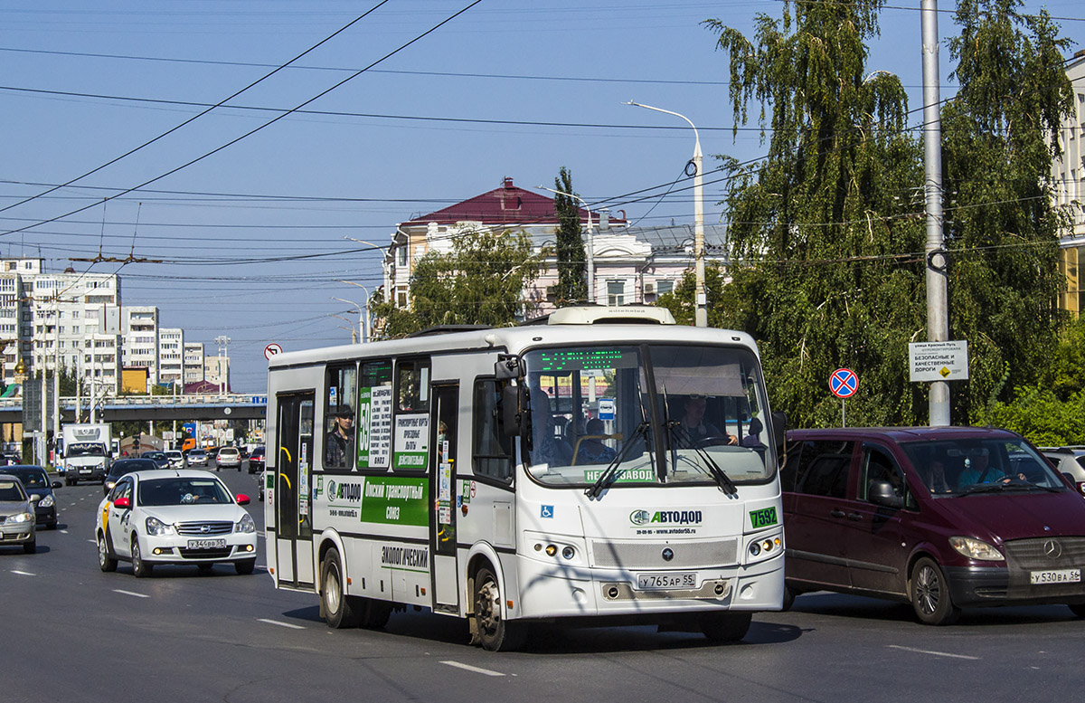 Омская область, ПАЗ-320414-04 "Вектор" (1-2) № 7592