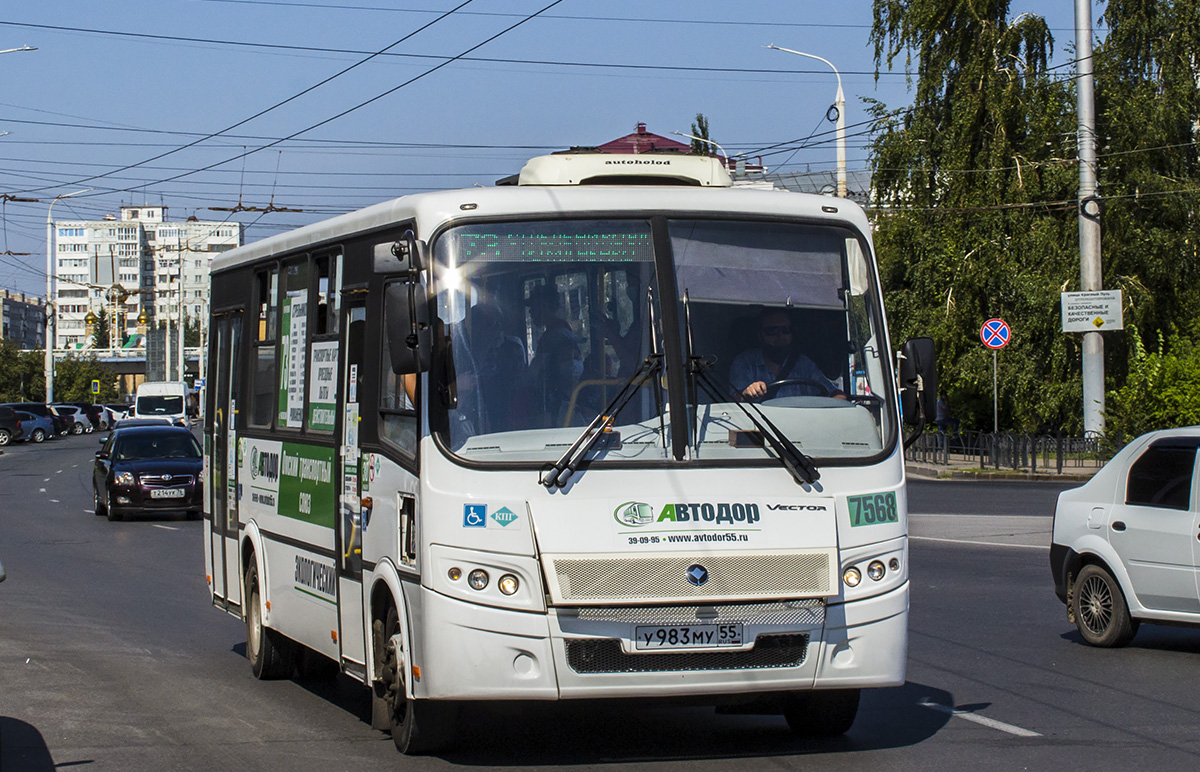 Омская область, ПАЗ-320414-14 "Вектор" № 7568