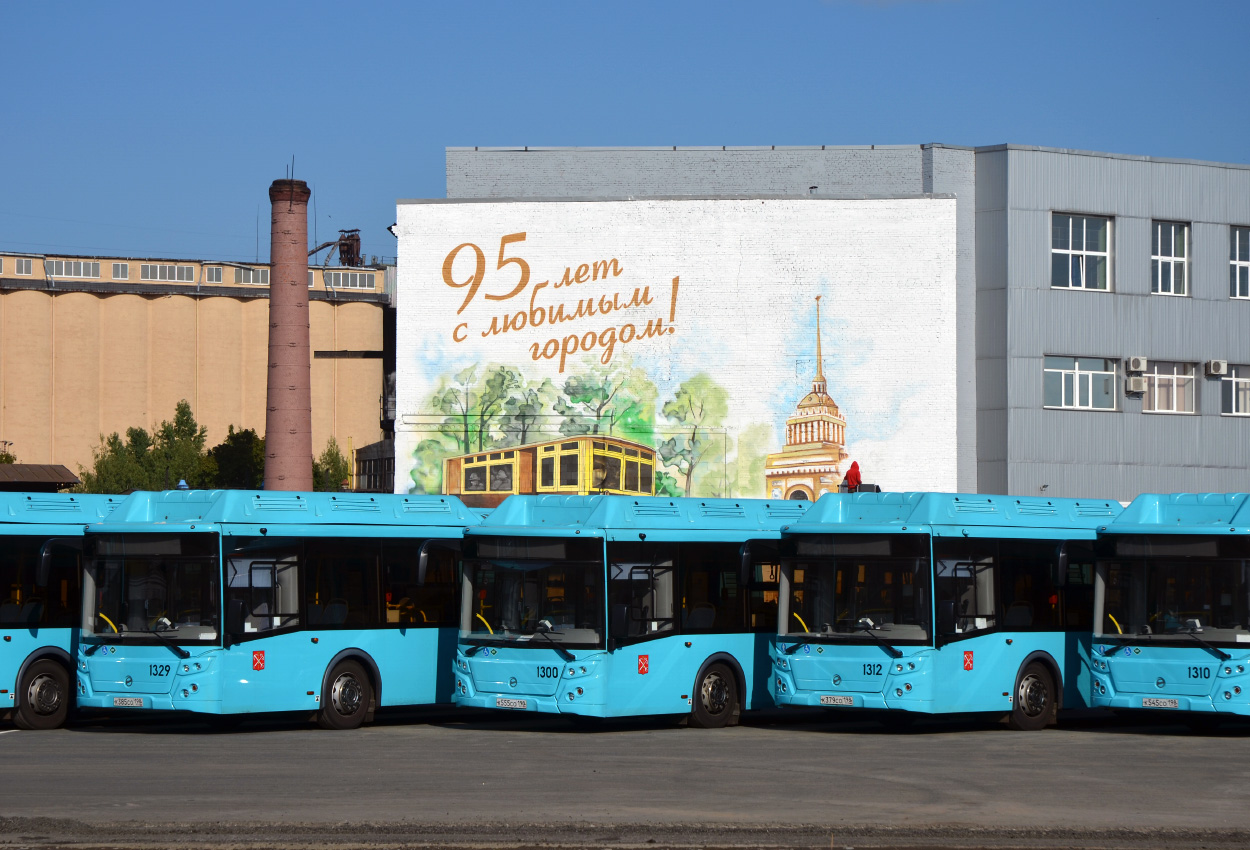 Санкт-Петербург — Автобусные парки и стоянки