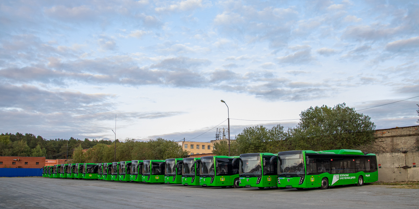 Sverdlovsk region, NefAZ-5299-40-57 (CNG) Nr. 335; Sverdlovsk region — Bus enterprise №6; Sverdlovsk region — New bus