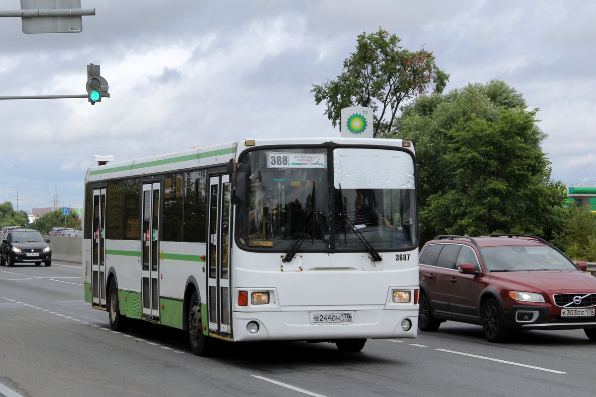 Санкт-Петербург, ЛиАЗ-5293.60 № 3687