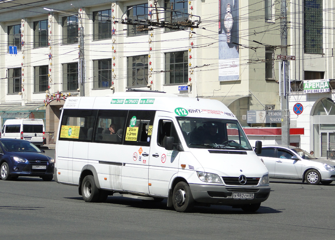 Челябинская область, Луидор-223236 (MB Sprinter Classic) № Х 982 СМ 69