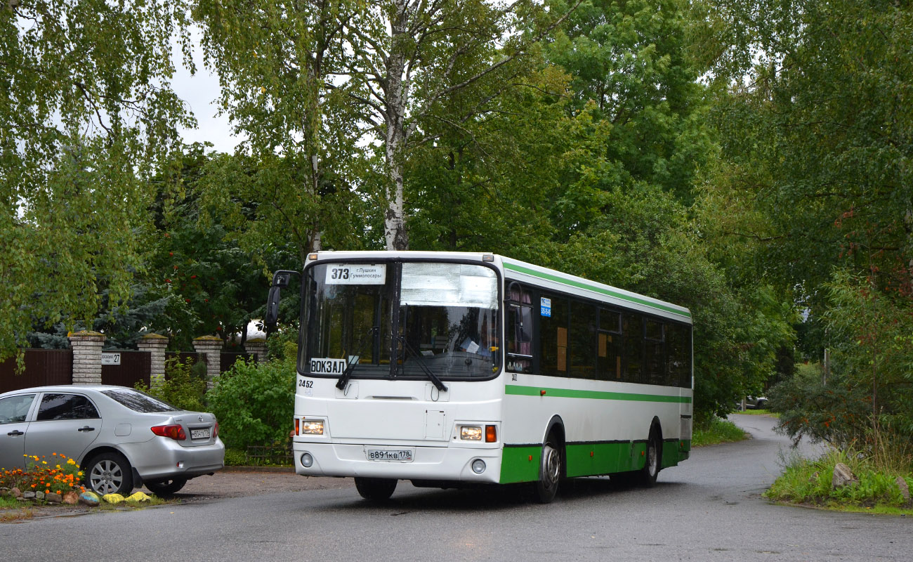 Санкт-Петербург, ЛиАЗ-5293.53 № 3452