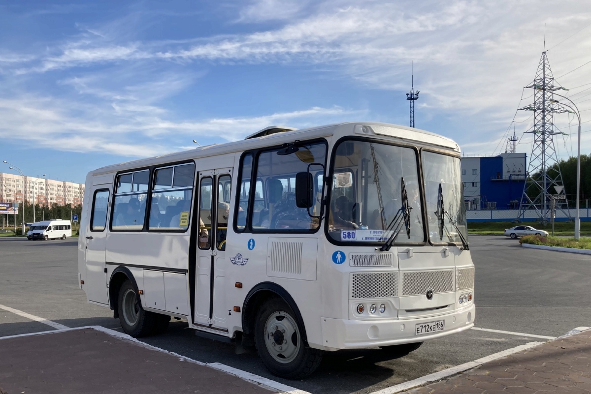 Ханты-Мансийский АО, ПАЗ-320530-02 № Е 712 КЕ 186
