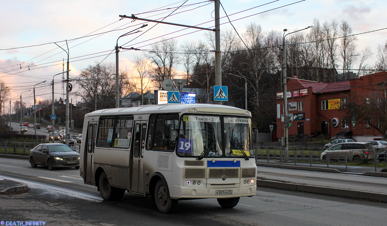 Томская область, ПАЗ-32054 № К 501 ХА 70