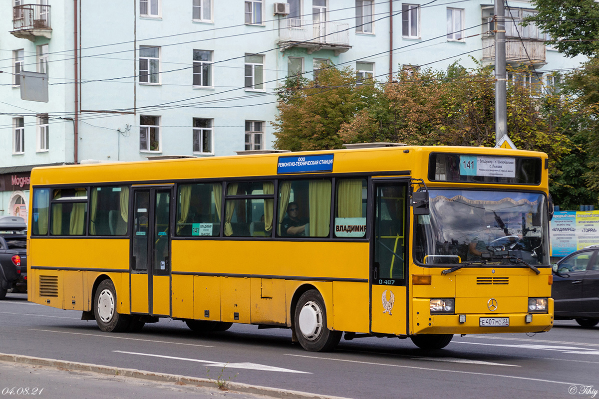 Владимирская область, Mercedes-Benz O407 № Е 407 МО 33