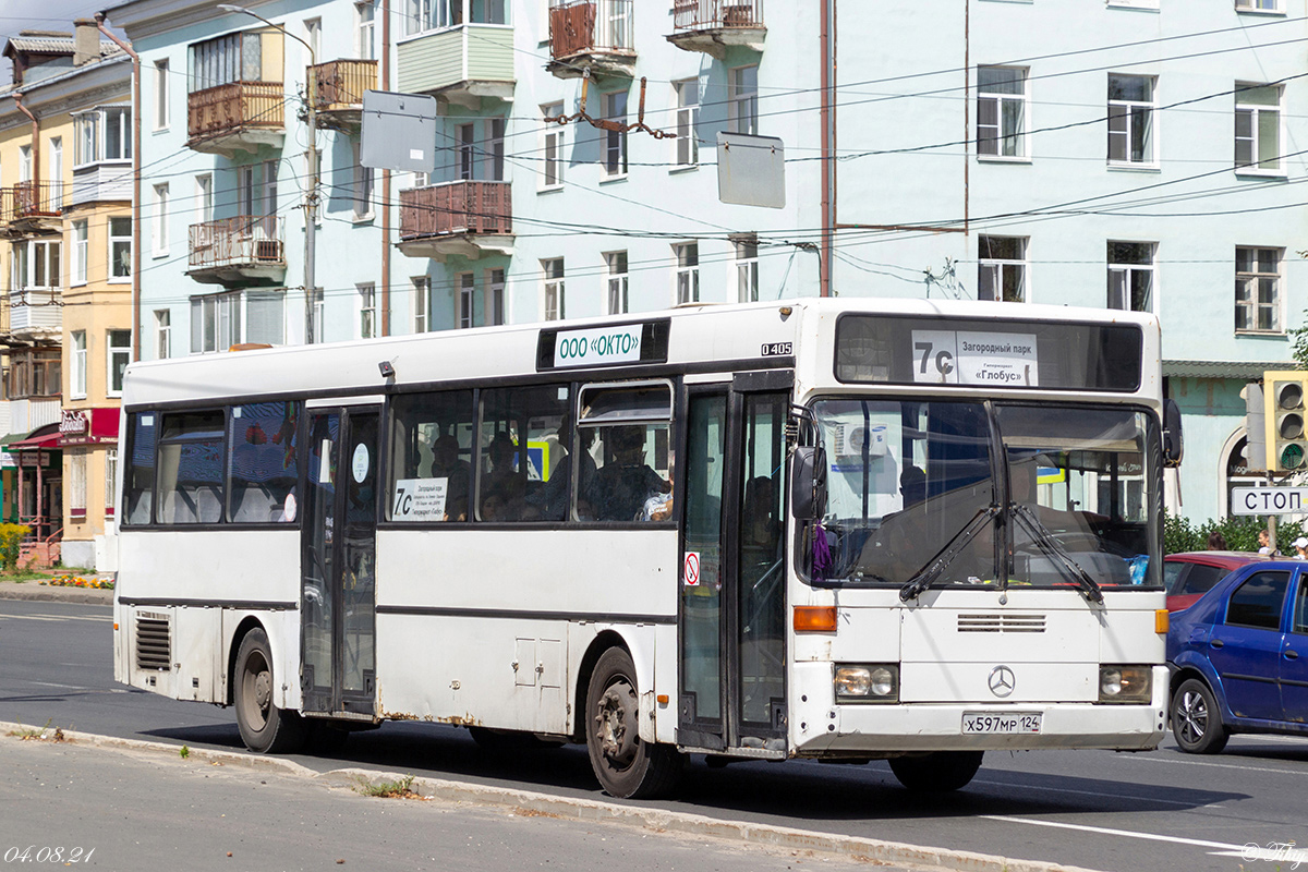 Владимирская область, Mercedes-Benz O405 № Х 597 МР 124