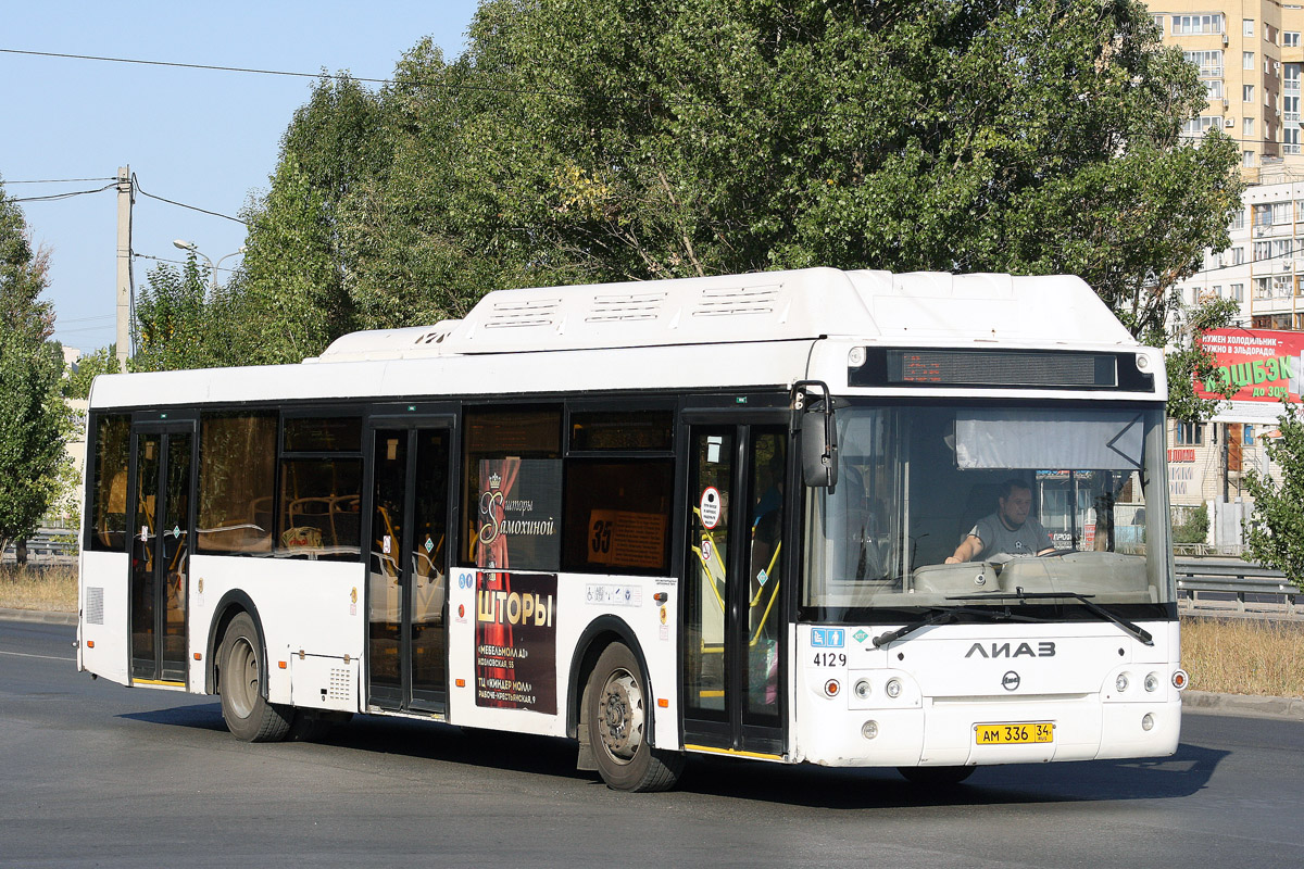 Волгоградская область, ЛиАЗ-5292.67 (CNG) № 4129