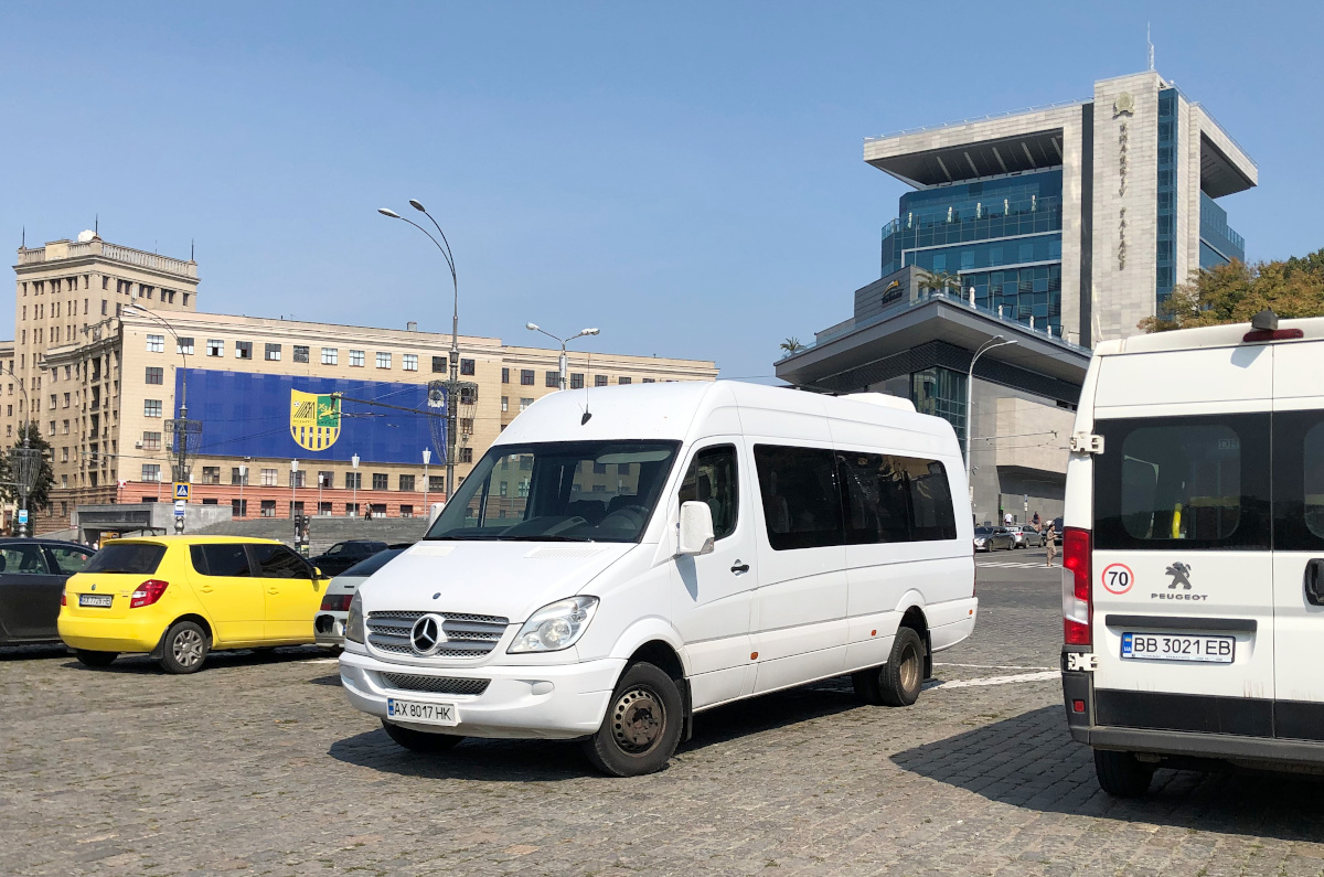 Харьковская область, Mercedes-Benz Sprinter W906 519CDI № AX 8017 HK