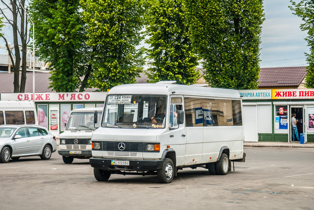 Волынская область, Mercedes-Benz T2 609D № AC 9723 BI