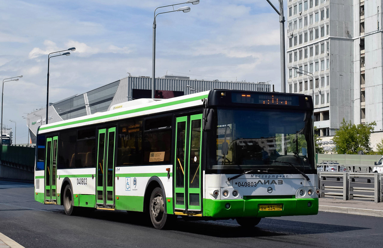 Moskau, LiAZ-5292.22 (2-2-2) Nr. 040803