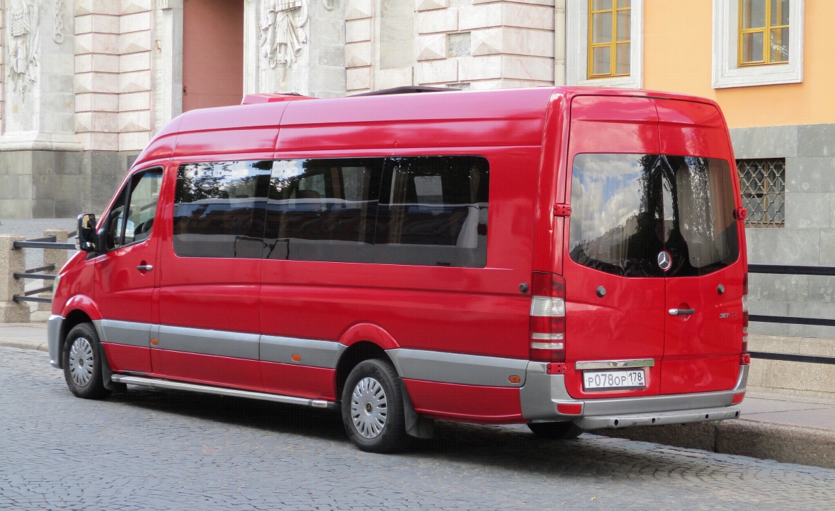 Санкт-Петербург, Mercedes-Benz Sprinter W906 313CDI № Р 078 ОР 178