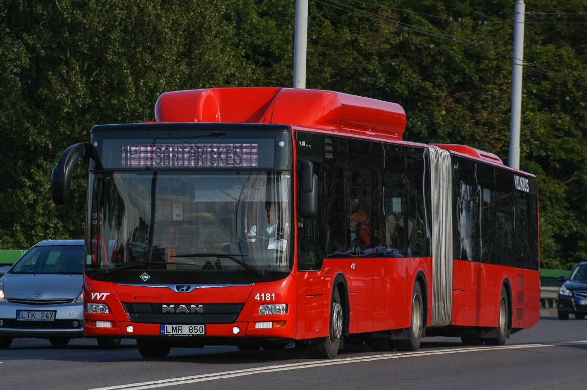 Литва, MAN A23 Lion's City G NG313 CNG № 4181