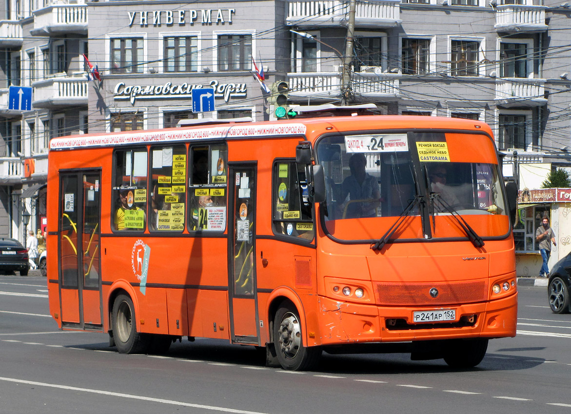 Нижегородская область, ПАЗ-320414-05 "Вектор" № Р 241 АР 152