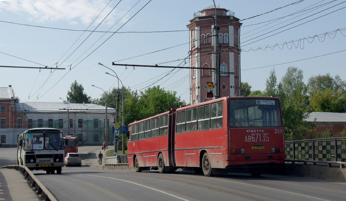 Вологодская область, ПАЗ-32054 № АЕ 388 35; Вологодская область, Ikarus 280.33 № 268