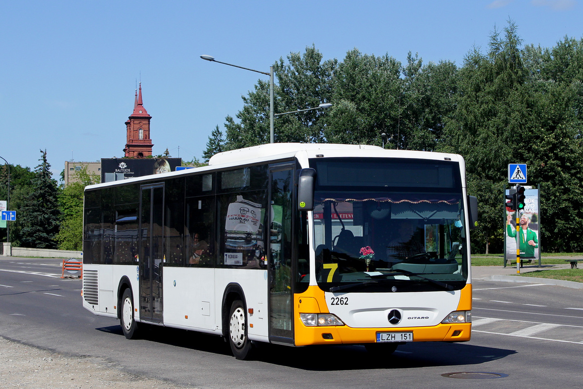 Литва, Mercedes-Benz O530Ü Citaro facelift Ü № 2262