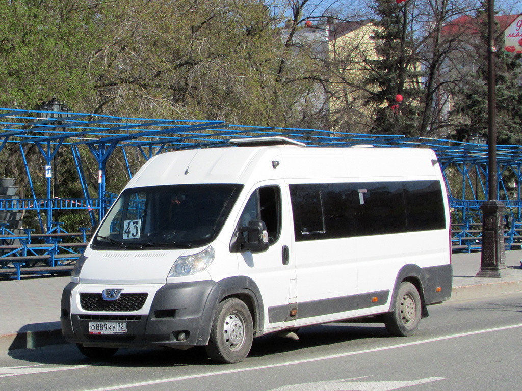 Тюменская область, Нижегородец-2227SK (Peugeot Boxer) № О 889 КУ 72