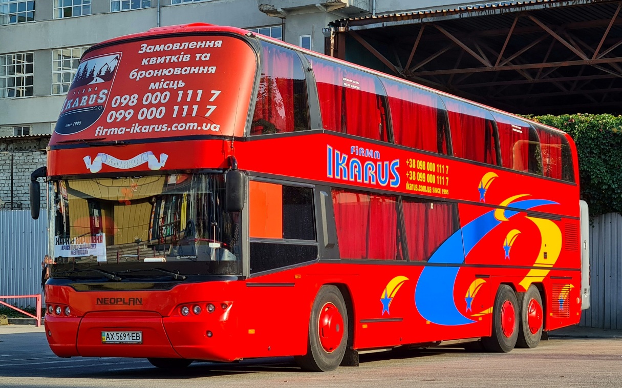 Харьковская область, Neoplan N122/3 Skyliner № AX 5691 EB