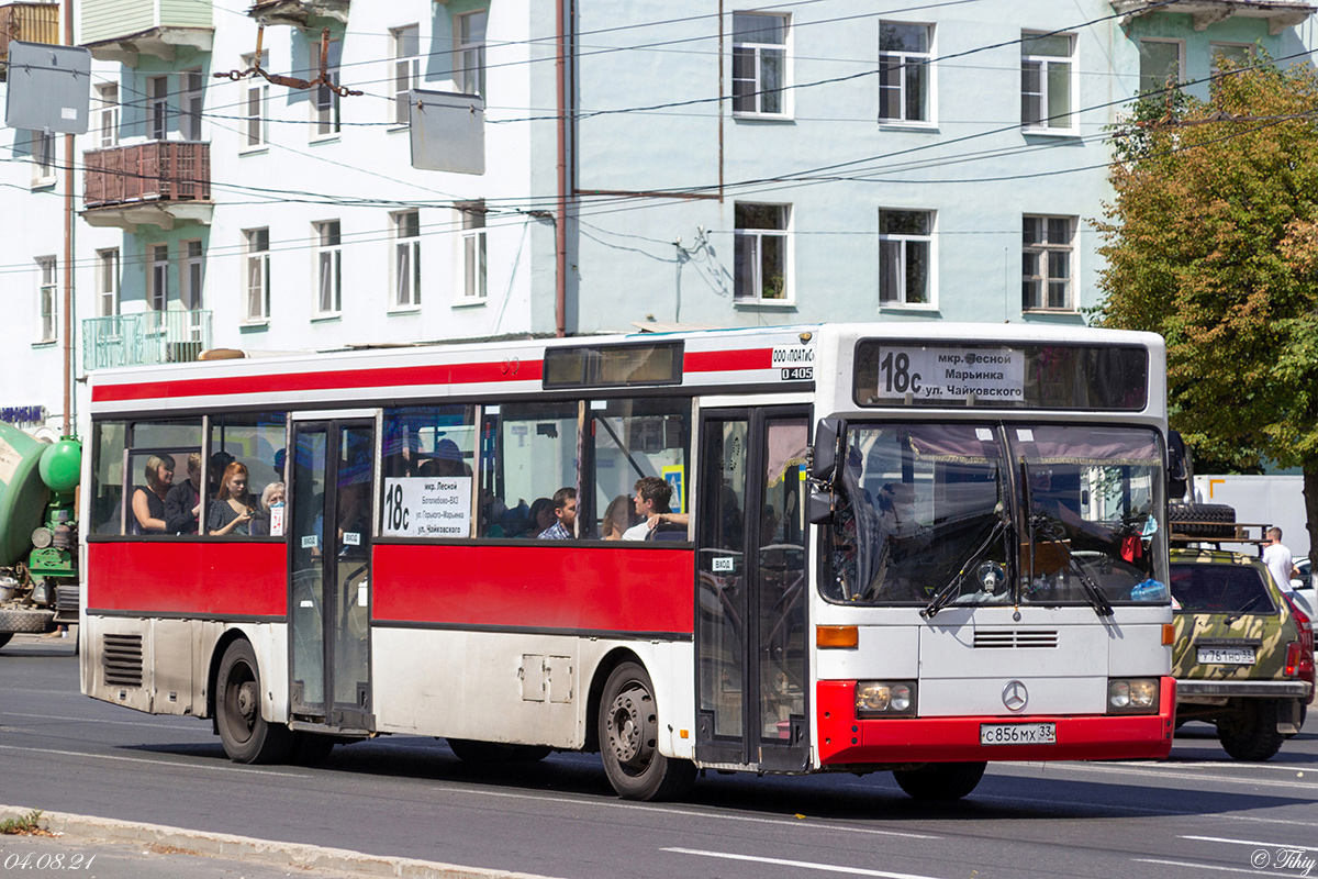 Владимирская область, Mercedes-Benz O405 № С 856 МХ 33