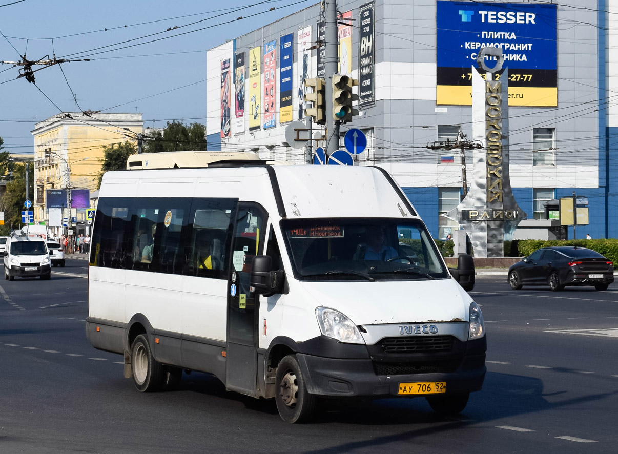 Нижегородская область, Нижегородец-2227UU (IVECO Daily) № АУ 706 52