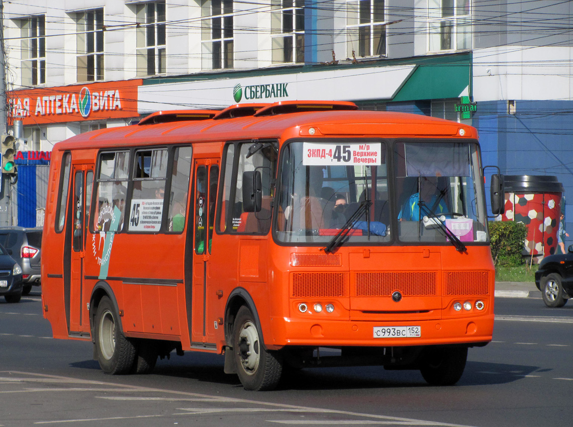 Нижегородская область, ПАЗ-4234-05 № С 993 ВС 152