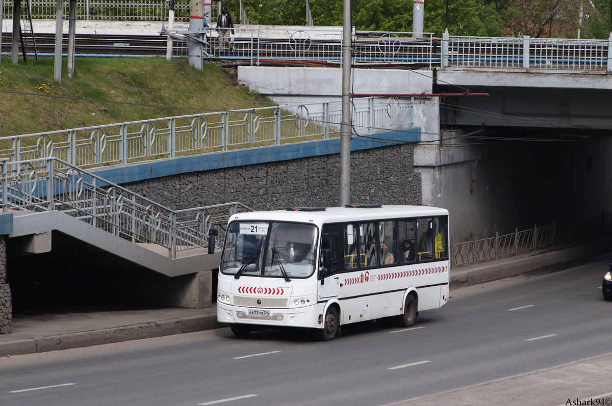 Красноярский край, ПАЗ-320414-05 "Вектор" (1-2) № А 633 ОМ 124