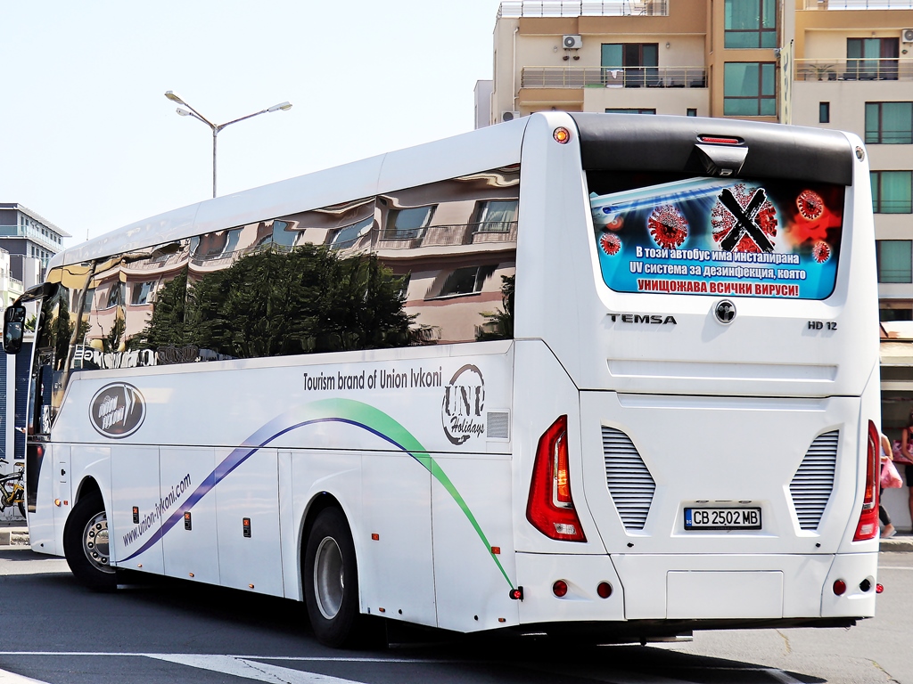 Bulharsko, TEMSA HD 12 č. СВ 2502 МВ