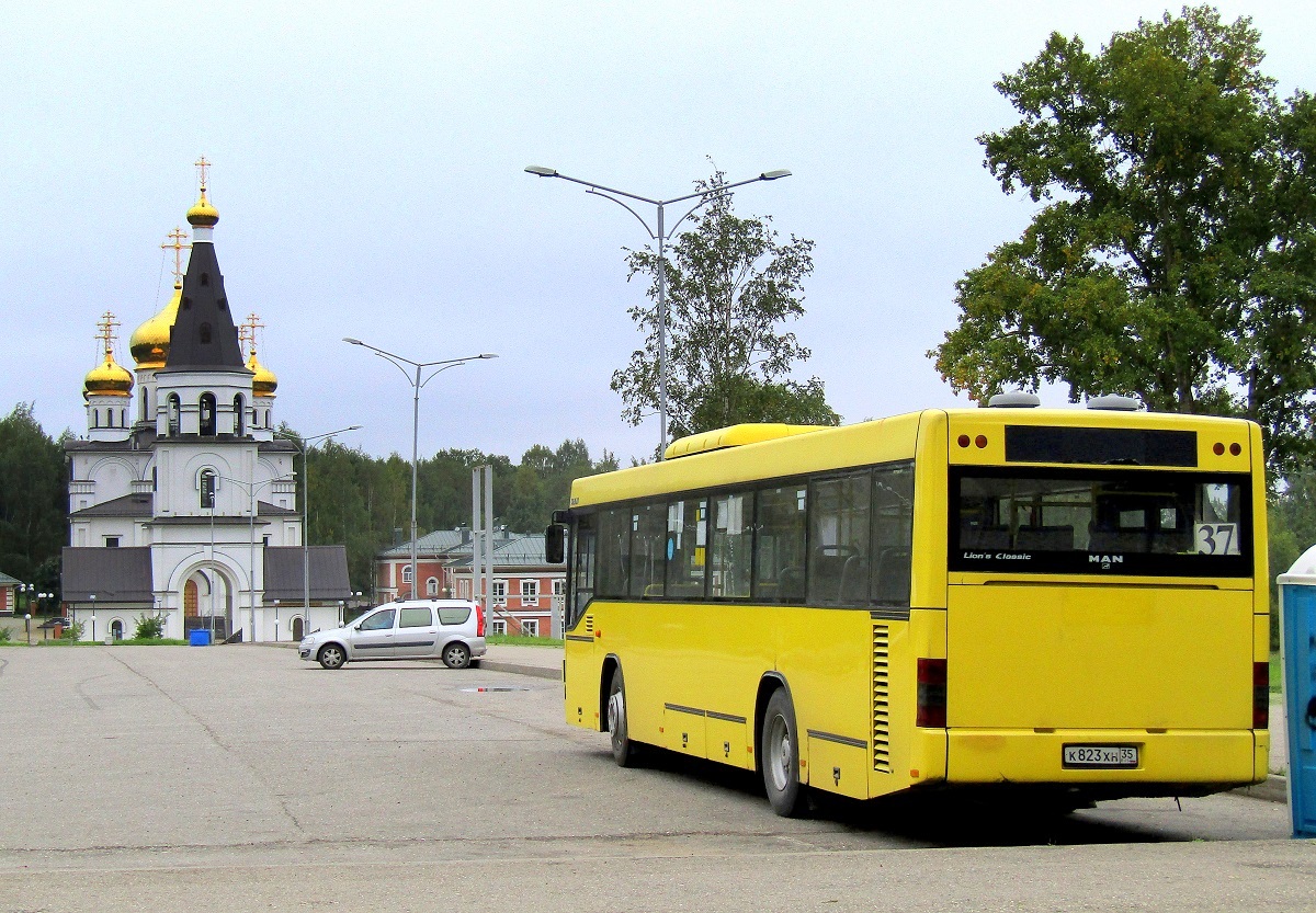 Вологодская область, MAN A74 Lion's Classic SL283 № К 823 ХН 35