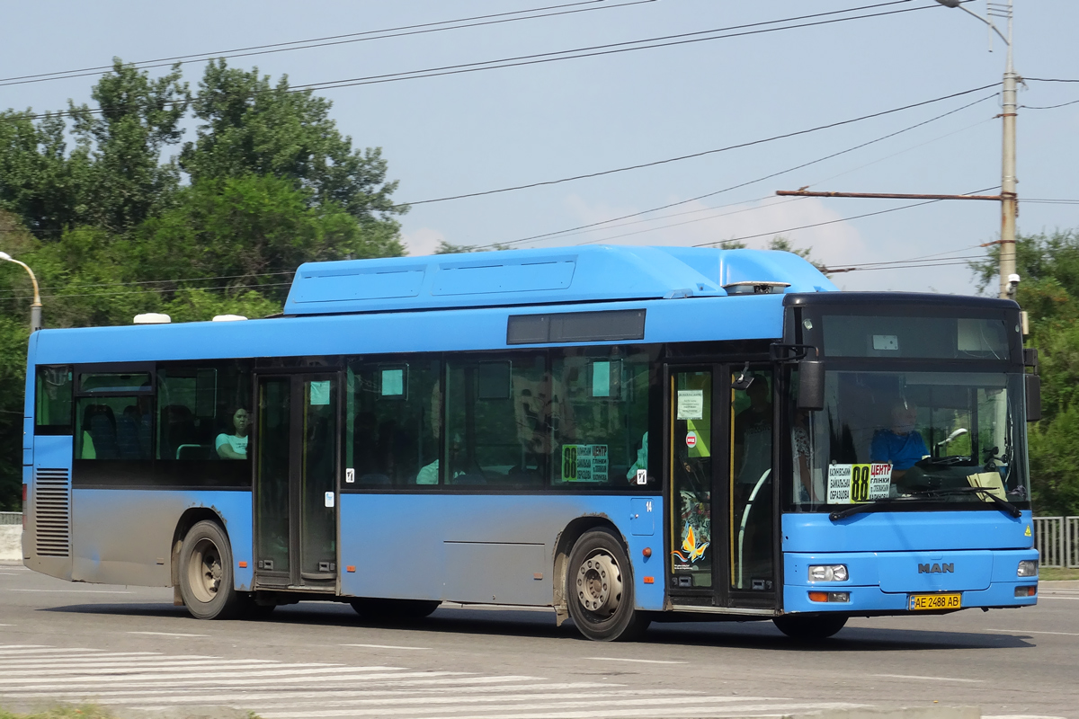 Днепропетровская область, MAN A21 NL233 CNG № 14