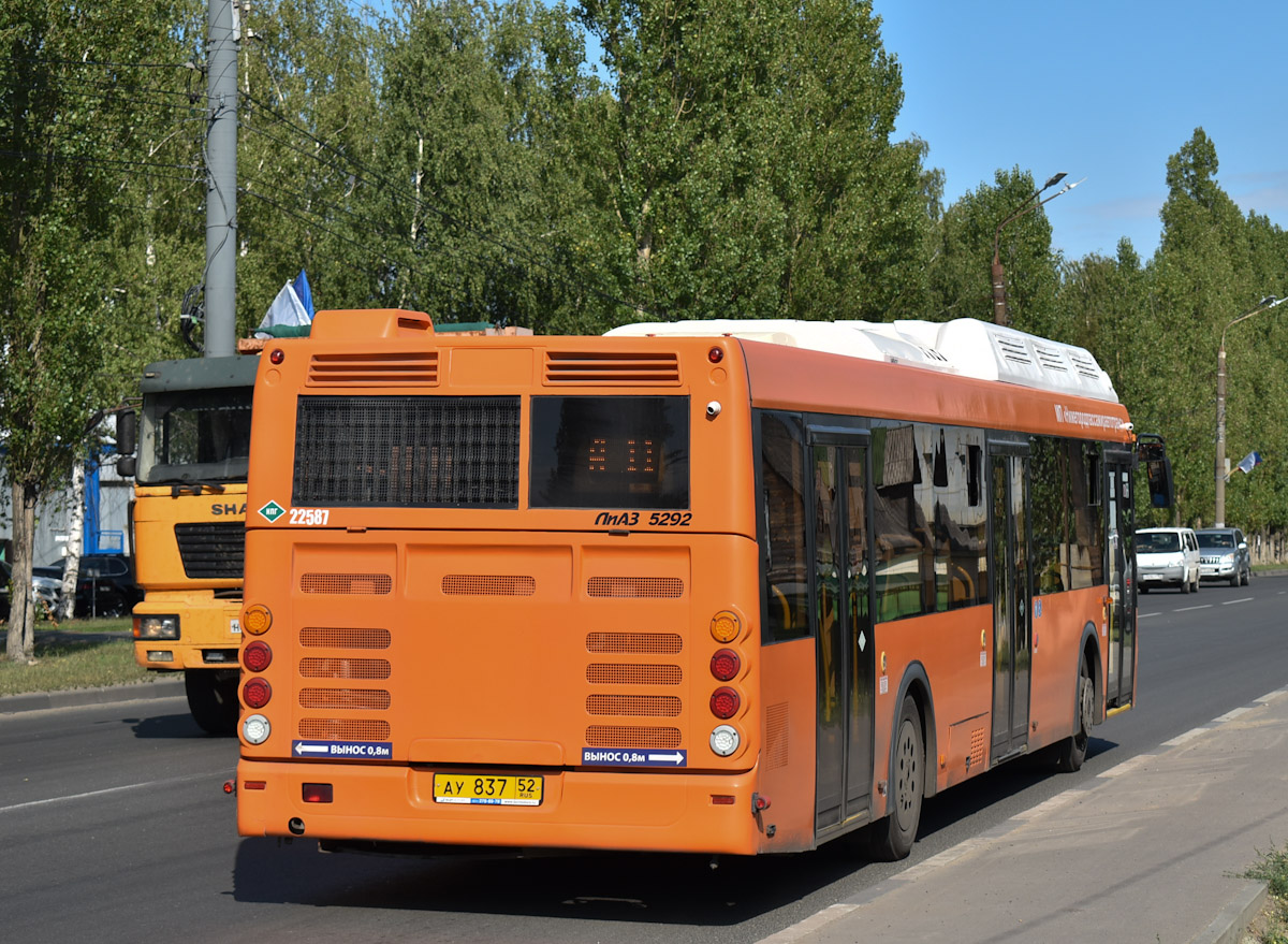 Нижегородская область, ЛиАЗ-5292.67 (CNG) № 21587