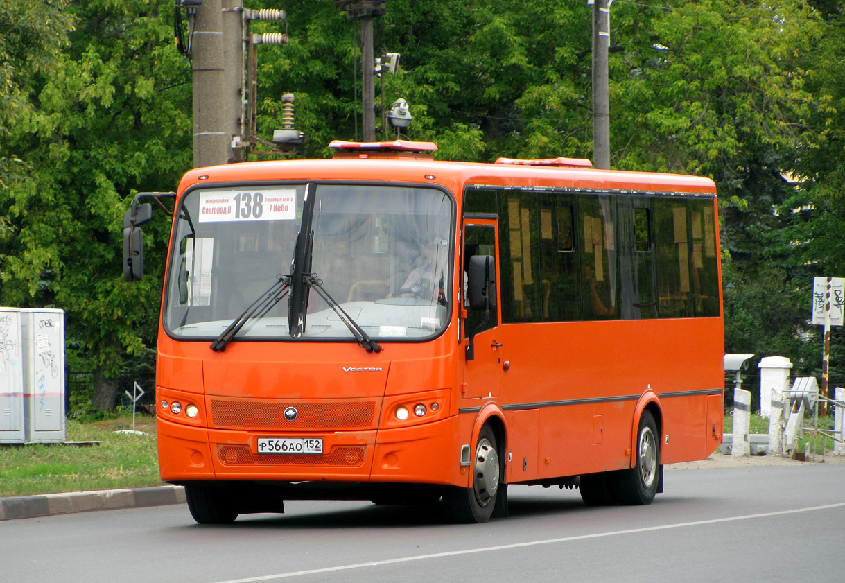 Нижегородская область, ПАЗ-320414-05 "Вектор" № Р 566 АО 152