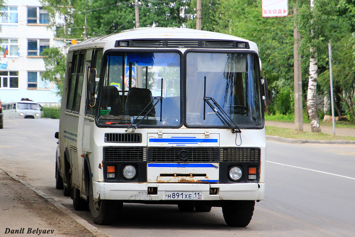 Коми, ПАЗ-32054 № Н 891 ХЕ 11