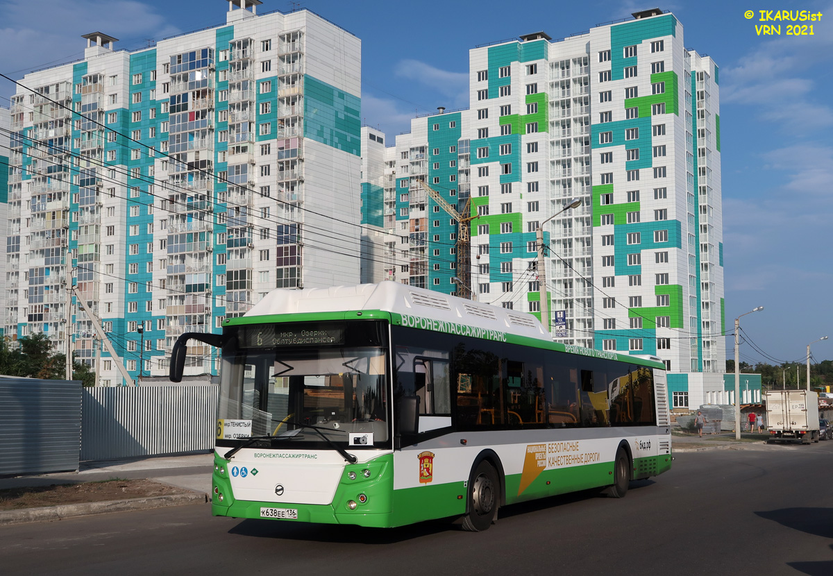 Воронежская область, ЛиАЗ-5292.67 (CNG) № К 638 ЕЕ 136