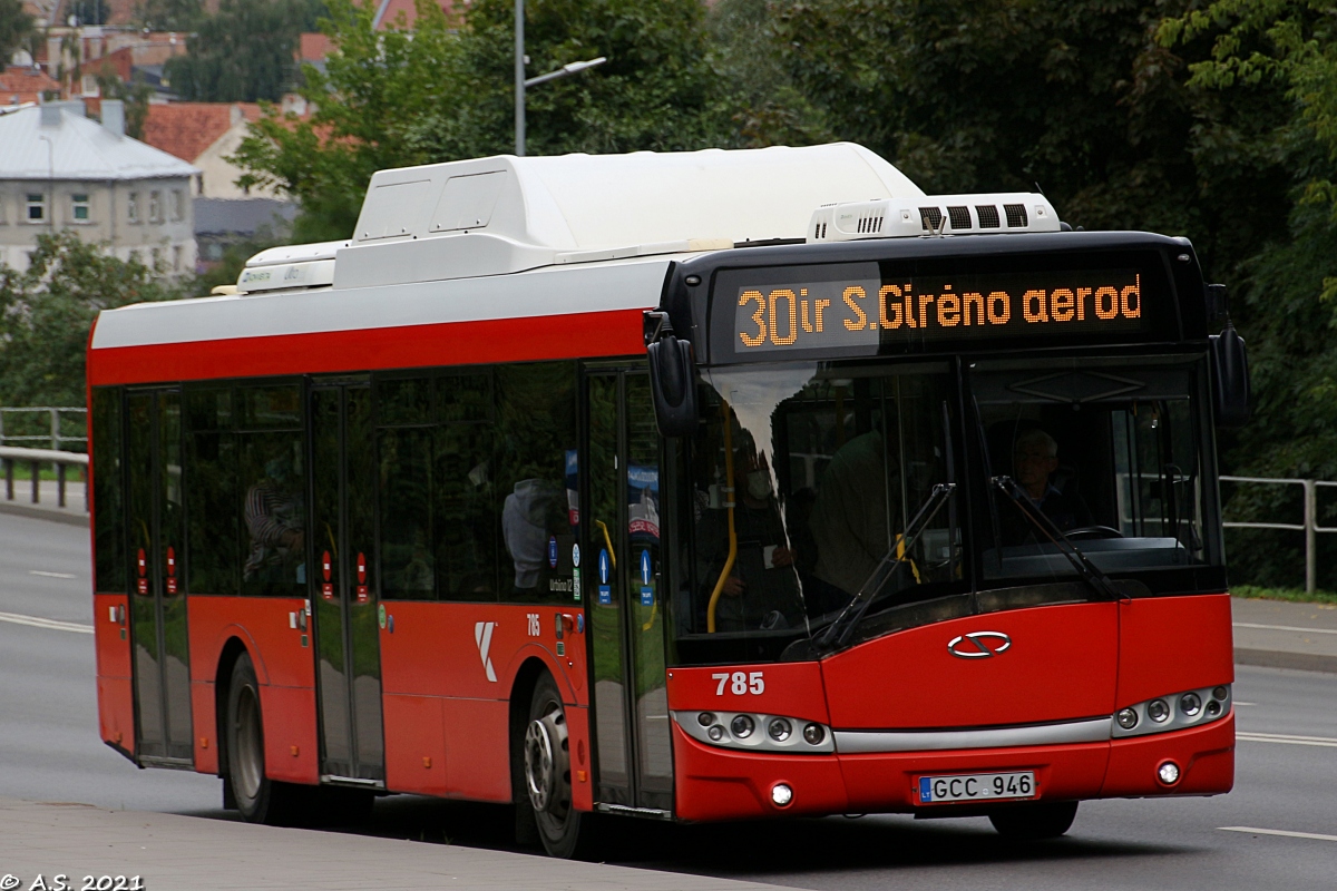 Литва, Solaris Urbino III 12 CNG № 785