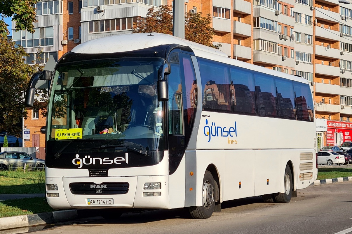 Киев, MAN R07 Fortuna RHC414 № AA 1214 HO
