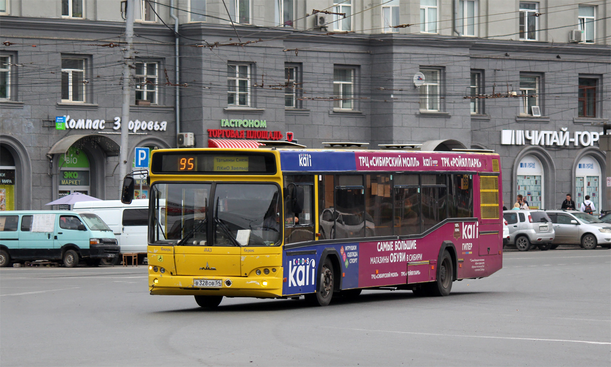 Новосибирская область, МАЗ-103.469 № В 328 ОВ 54