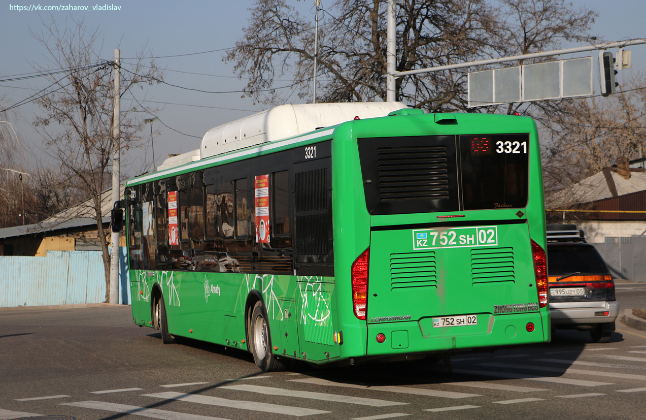 Алматы, Zhong Tong LCK6125HGAN № 3321