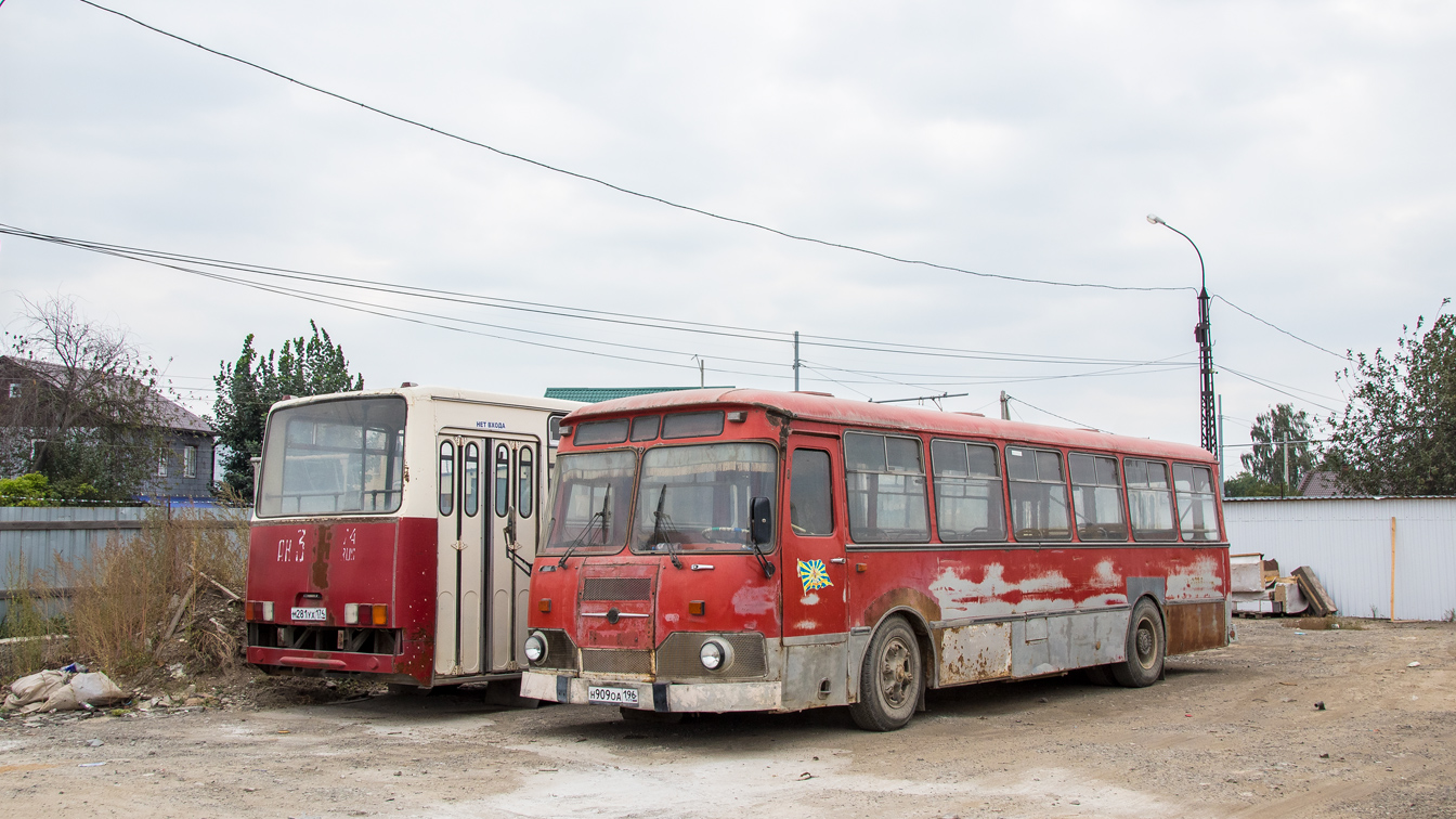 Свердловская область, ЛиАЗ-677М № Н 909 ОА 196