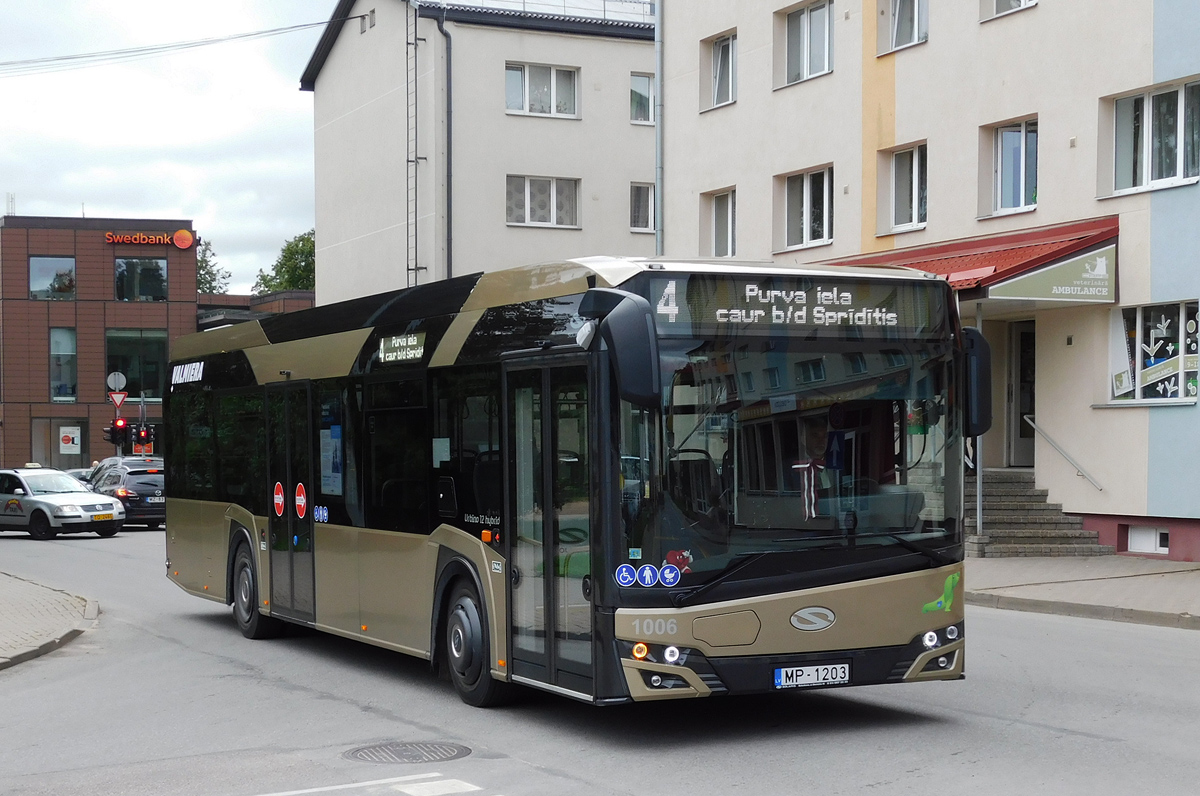 Латвия, Solaris Urbino IV 12 hybrid № 1006