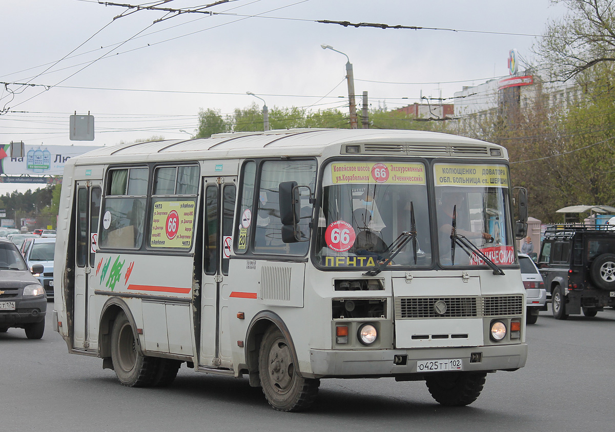 Челябинская область, ПАЗ-32054 № О 425 ТТ 102