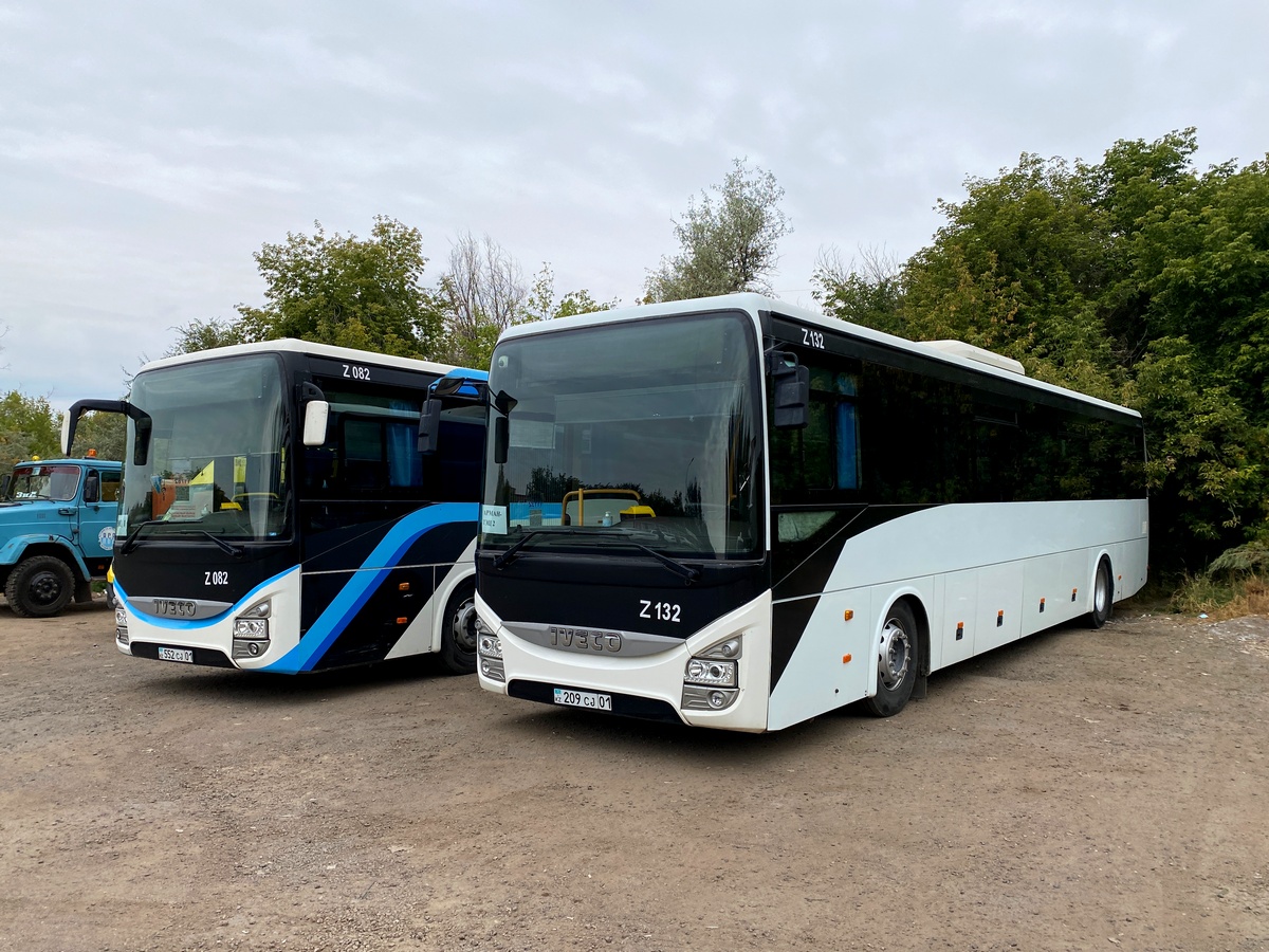 Astana, IVECO Crossway LINE 13M (SaryarkaAvtoProm) č. Z132