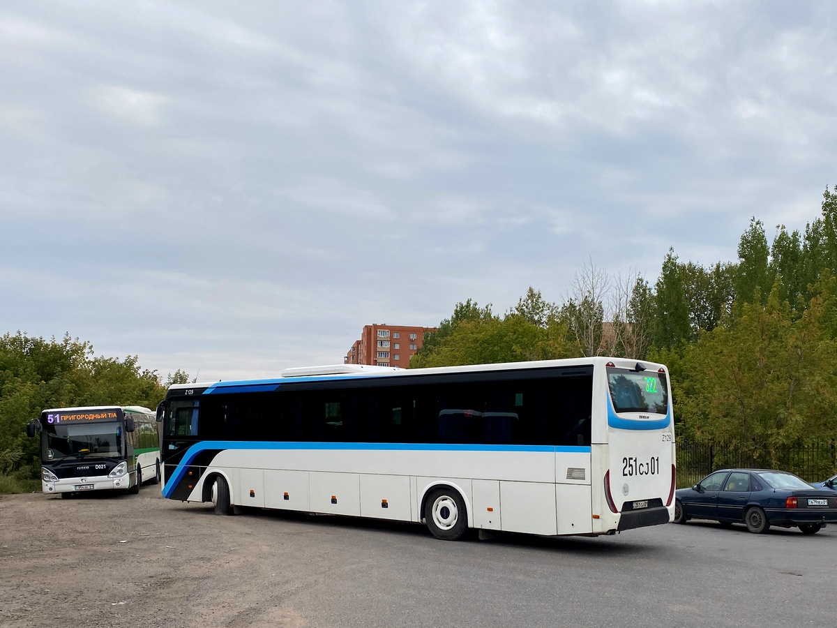 Астана, IVECO Crossway LINE 13M (СарыаркаАвтоПром) № Z129